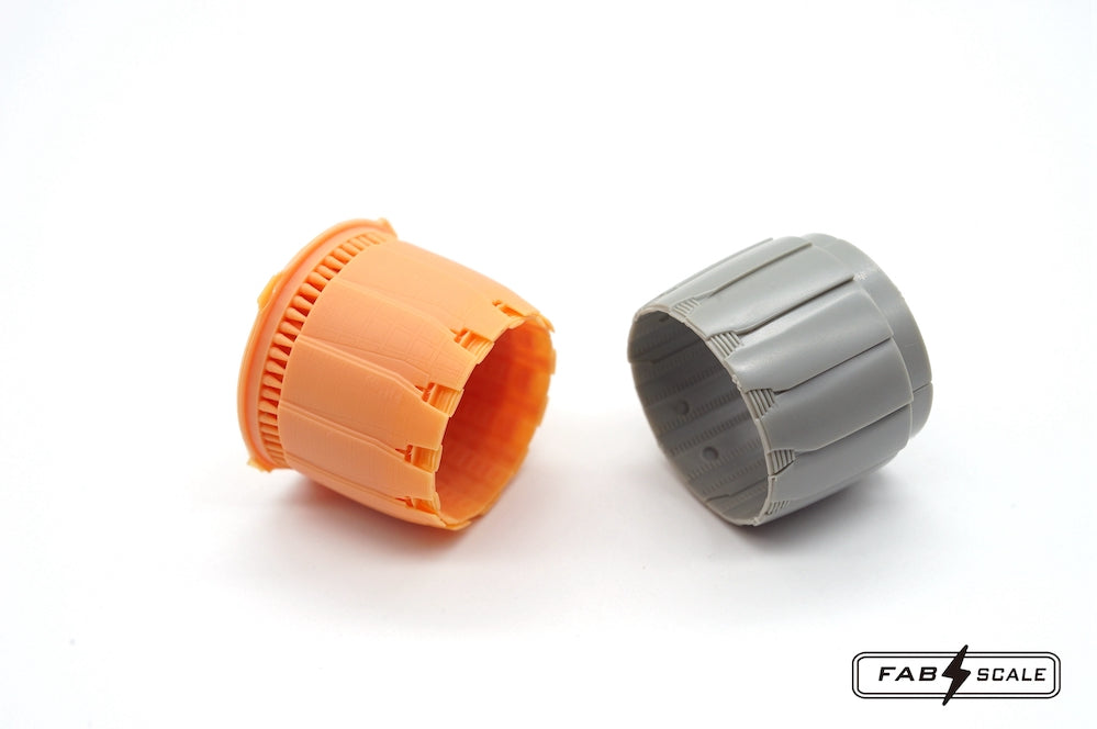 FabScale FA48046 F-16D F110-GE-129 Exhaust Open 3D-Print 1:48