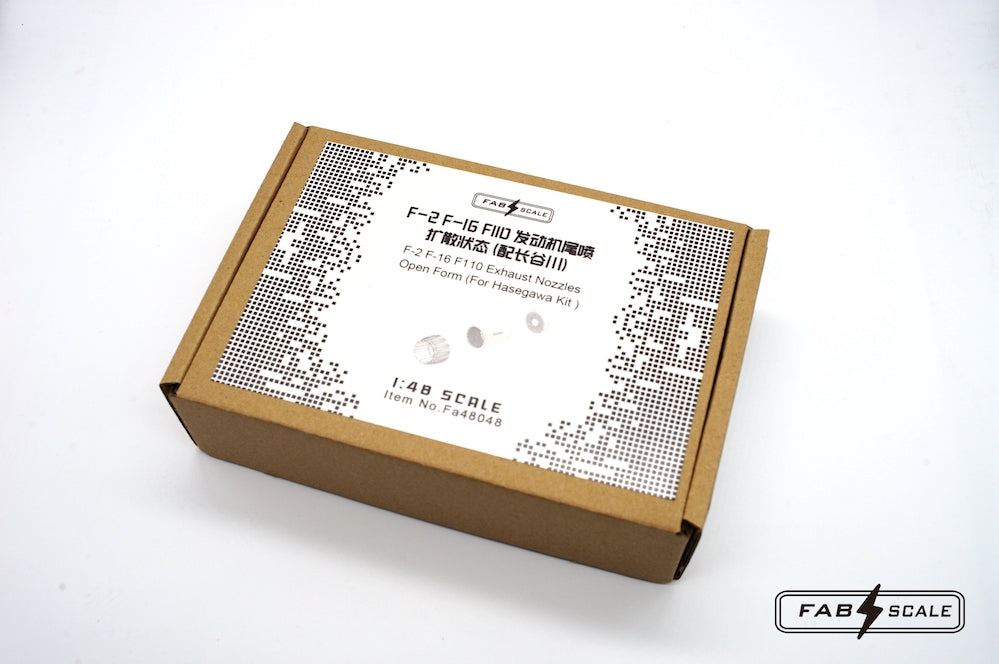 FabScale FA48048 1:48 Mitsubishi F-2/F-16D F110 Exhaust 3D-Print
