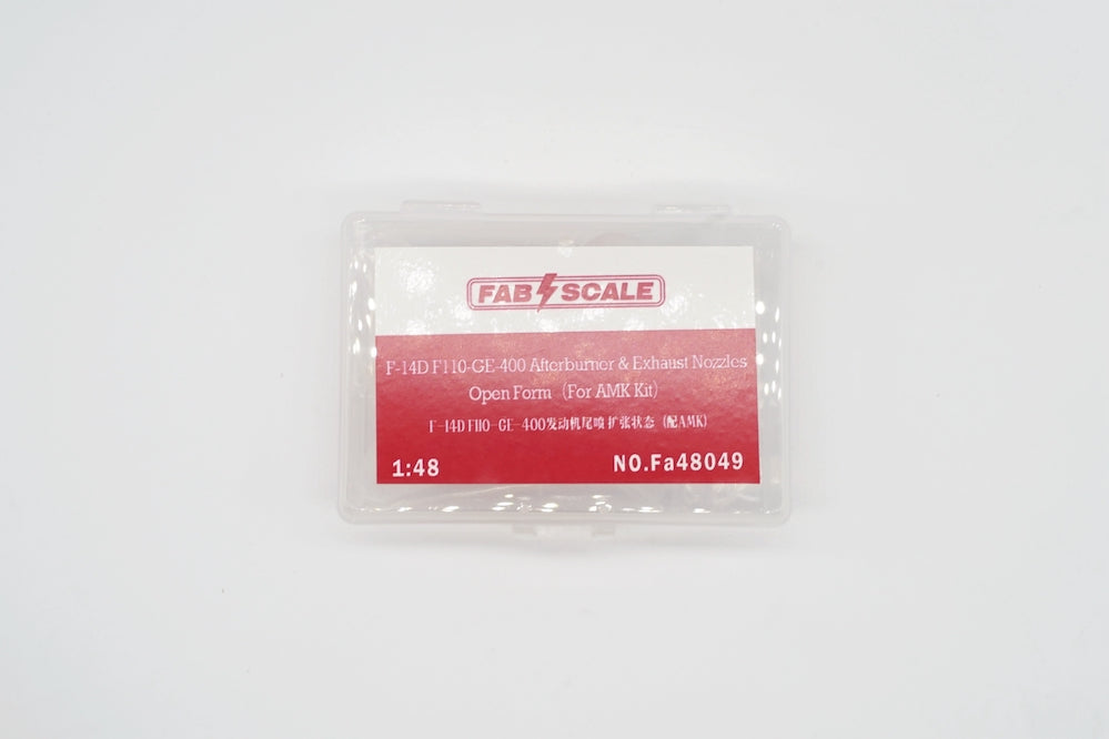 FabScale FA48049 Grumman F-14B/D Tomcat F110 Exhaust Open 1:48