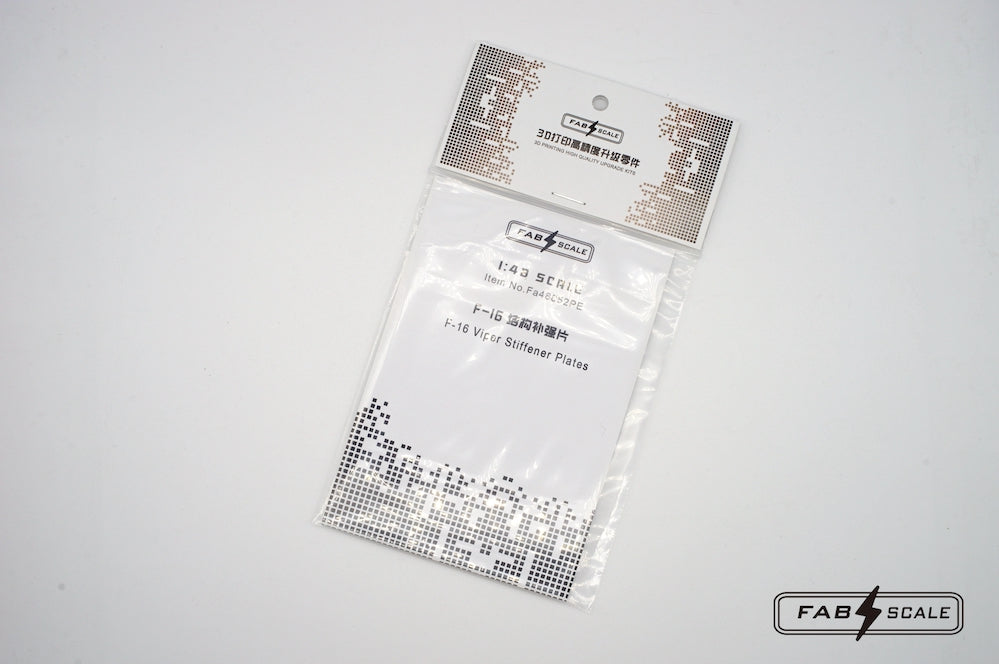FabScale FA48052PE F-16A/C/CG Stiffener Plate PE 1:48
