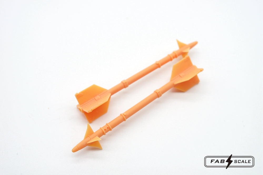 FabScale Studio FA48056 1:48 US AIM-9M/L Sidewinder with decals x 4 Pc 3D