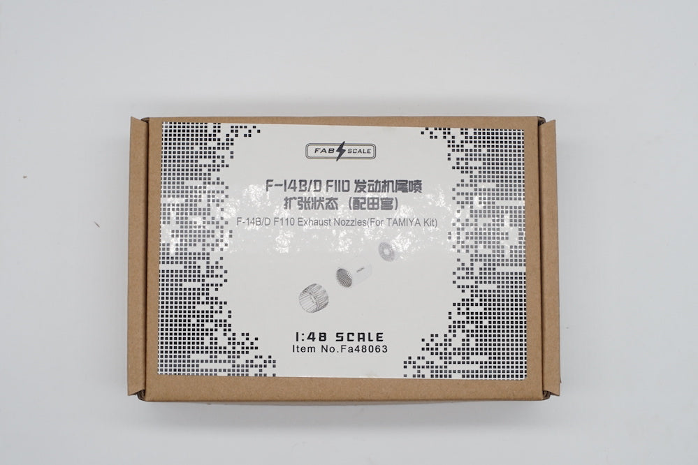 FabScale FA48063 Grumman F-14B/D F110 Exhaust Open 1:48
