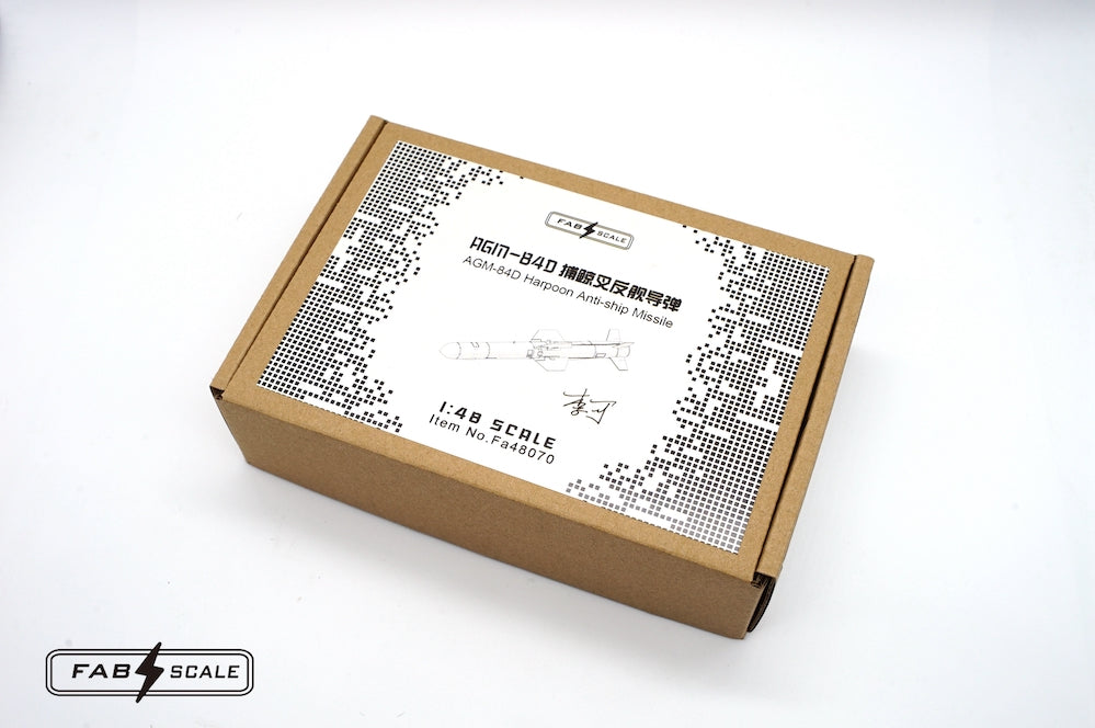 FabScale Studio FA48070 1:48 US AGM-84D Harpoon Anti-Ship Missile