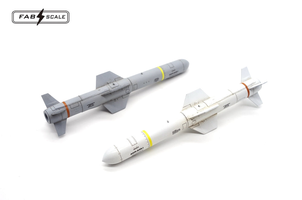 FabScale Studio FA48070 1:48 US AGM-84D Harpoon Anti-Ship Missile
