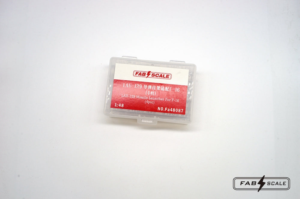 FabScale Studio FA48087 1:48 F-16 LAU-129 air-to-air missile pylon