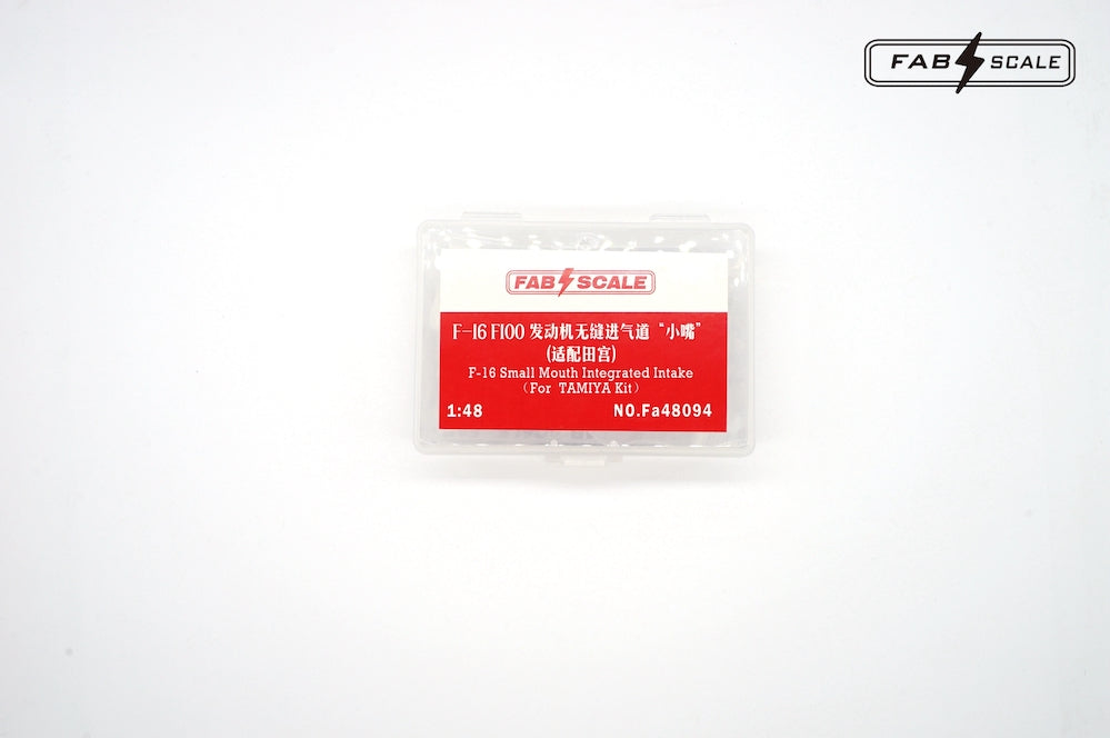 FabScale FA48094 F-16 F100 Engine Small Mouth Intake 1:48