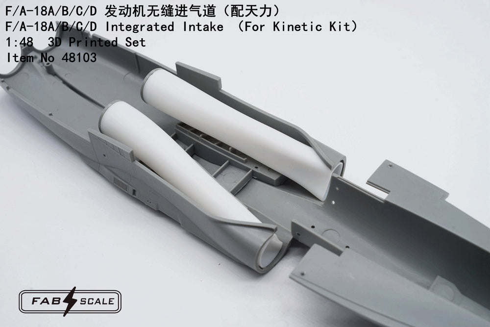 FabScale FA48103 F/A-18A/B/C/D Hornet Integrated Intake 1:48