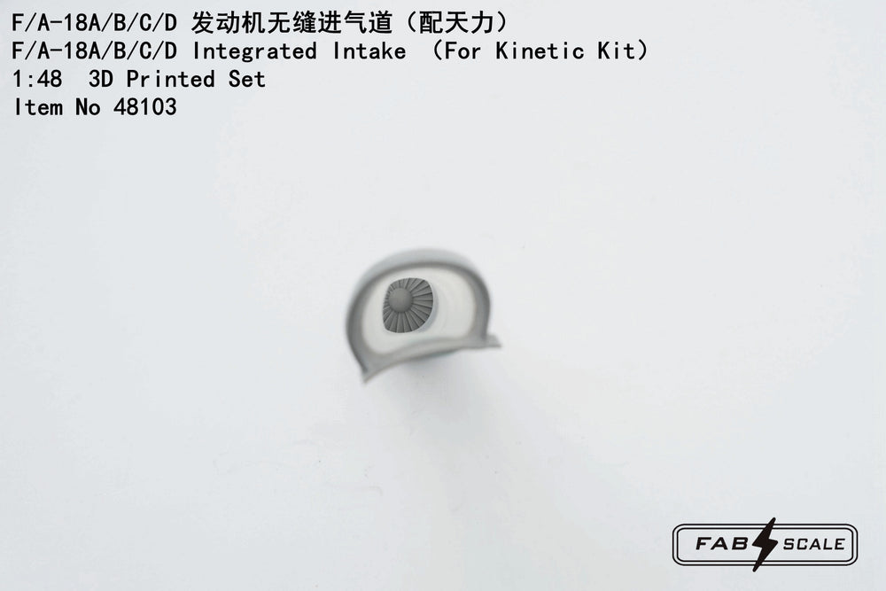 FabScale FA48103 F/A-18A/B/C/D Hornet Integrated Intake 1:48
