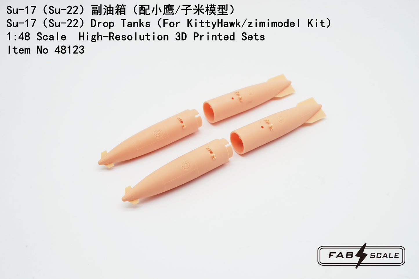 FabScale Studio FA48123 1:48 Sukhoi Su-17/Su-22 Drop Tanks
