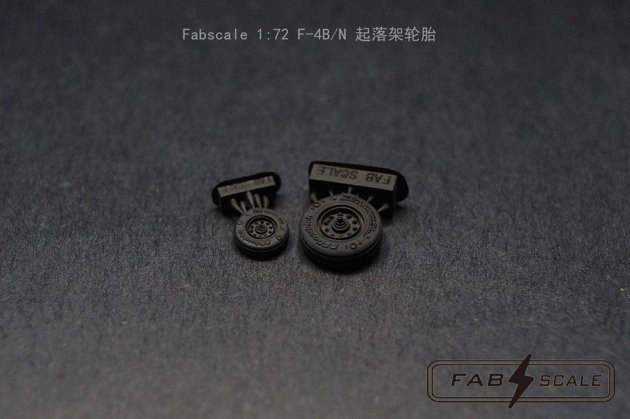 FabScale Studio FA72019 1:72 McDonnell F-4B/N Phantom Wheels