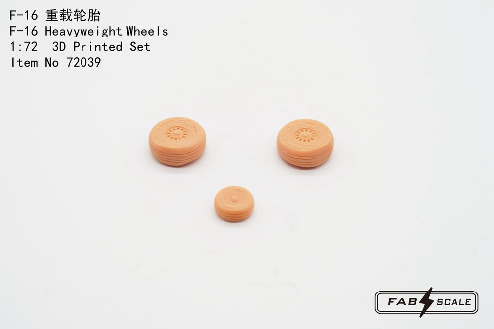 FabScale FA72039 F-16A/B/C/D Fighting Falcon Heavy Wheels 1:72