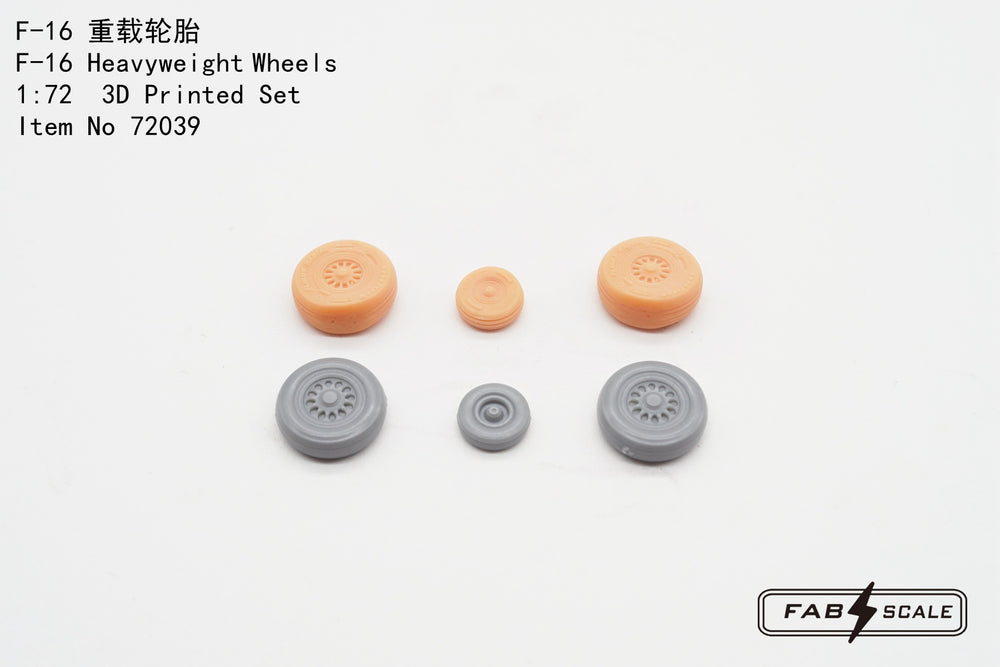 FabScale FA72039 F-16A/B/C/D Fighting Falcon Heavy Wheels 1:72