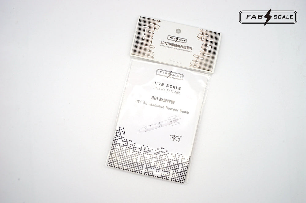FabScale Studio FA72062 1:72 US B61 Air-launched Nuclear Bomb