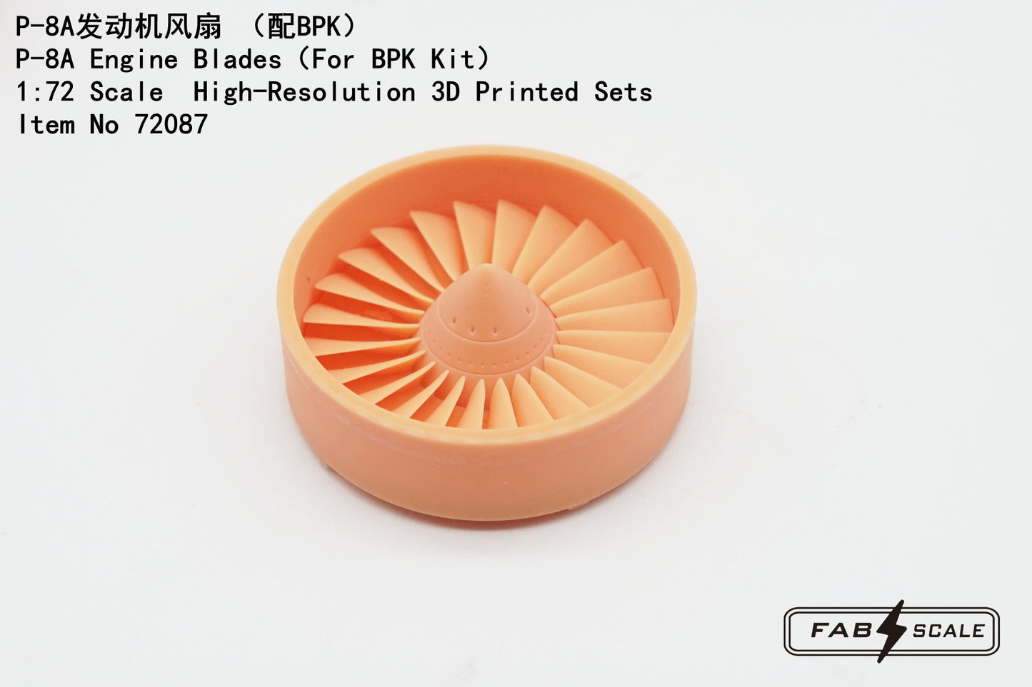FabScale Studio FA72087 1:72 Boeing P-8A Poseidon engine blades