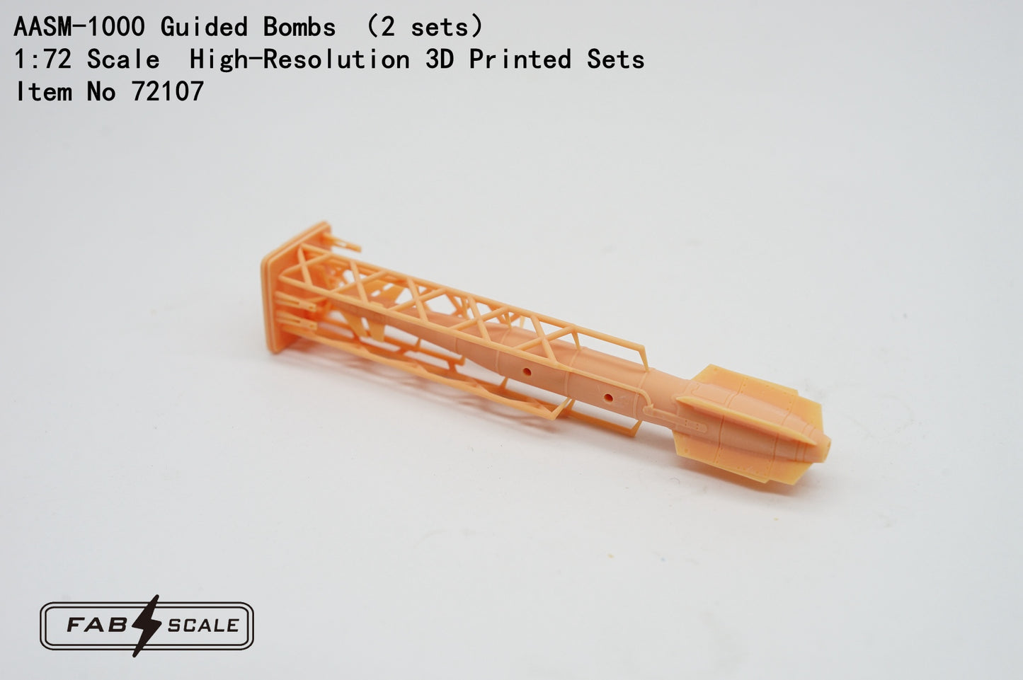 FabScale Studio FA72107 1:72 AASM-1000 Guided Bombs AASM Hammer..