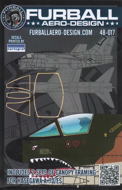 Furball Aero-Design FBD48017 1:48 LTV A-7D/A-7E Corsair II