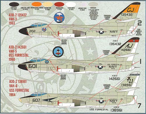 Furball Aero-Design FBD48022 1:48 Douglas A-3D-2 Skywarrior