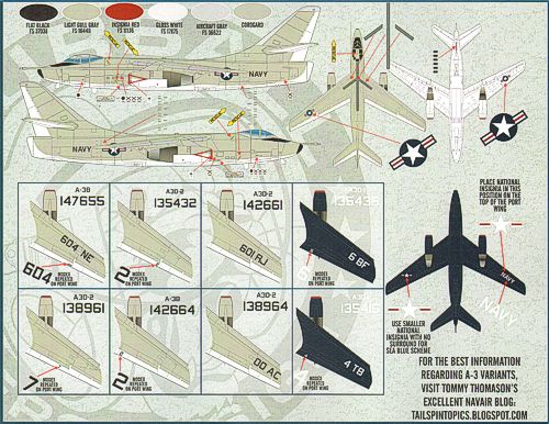 Furball Aero-Design FBD48022 1:48 Douglas A-3D-2 Skywarrior