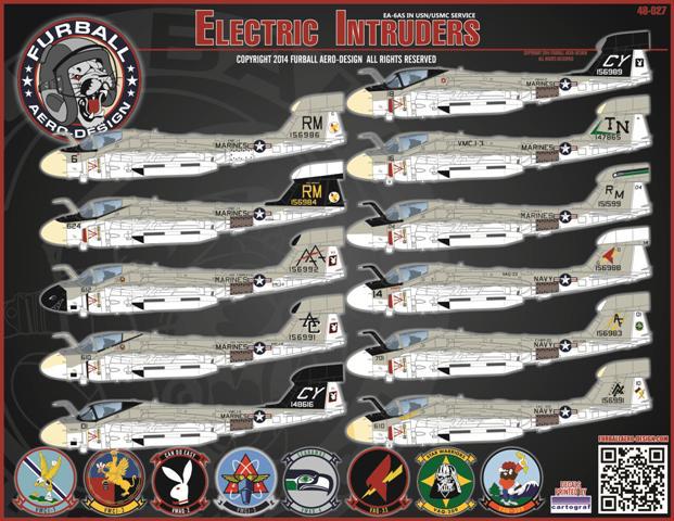 Furball Aero-Design FBD48027 1:48 "Electric Intruders"