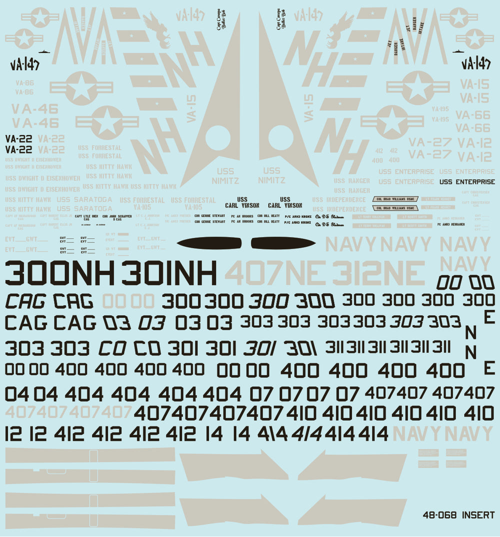 Furball Aero-Design FBD48068 1:48 ' Lo-Viz SLUFS'