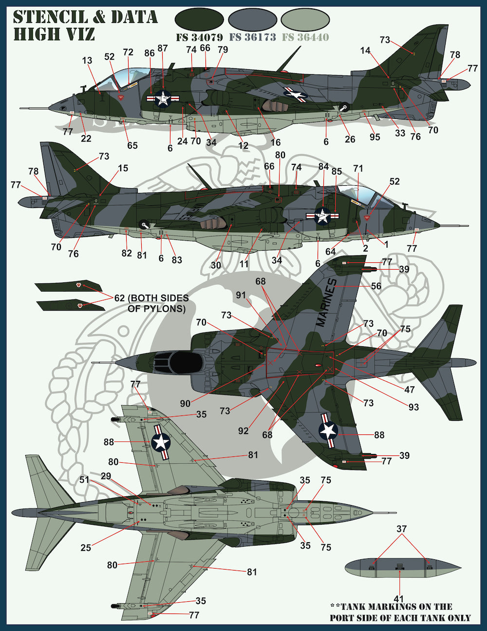 Furball Aero-Design FBD48073 1:48 'USMC Jump Jets'