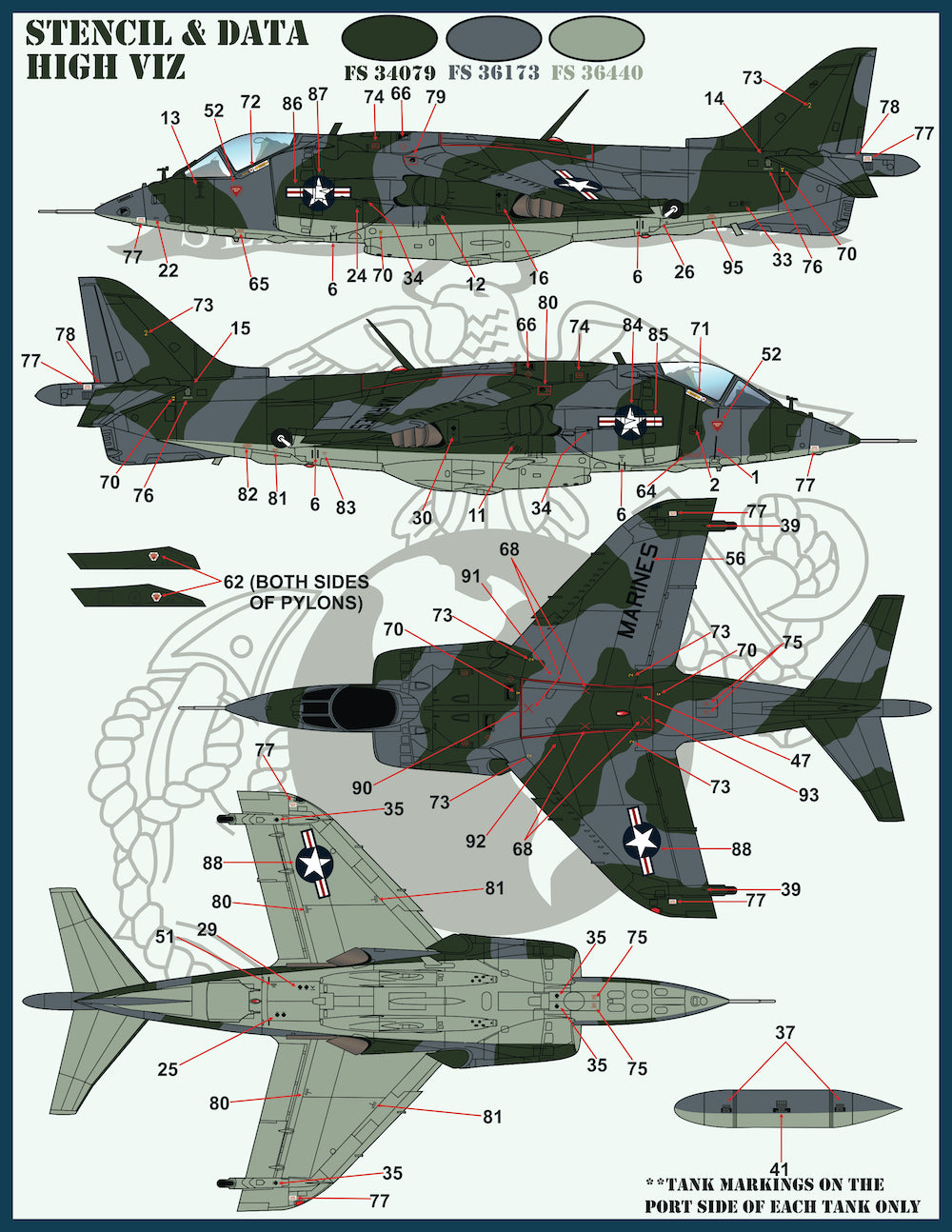 Furball Aero-Design FBD48073 1:48 'USMC Jump Jets'