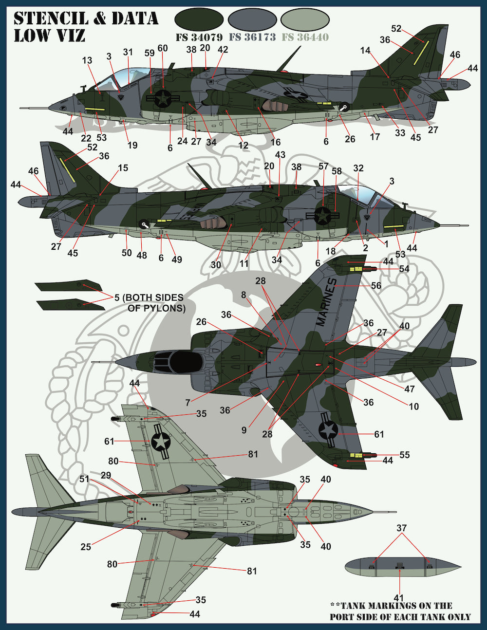 Furball Aero-Design FBD48073 1:48 'USMC Jump Jets'