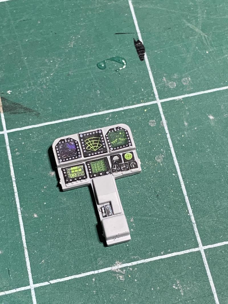 Furball FBD48075 F/A-18E/F/G Hornet Cockpit Detail Decals 1:48