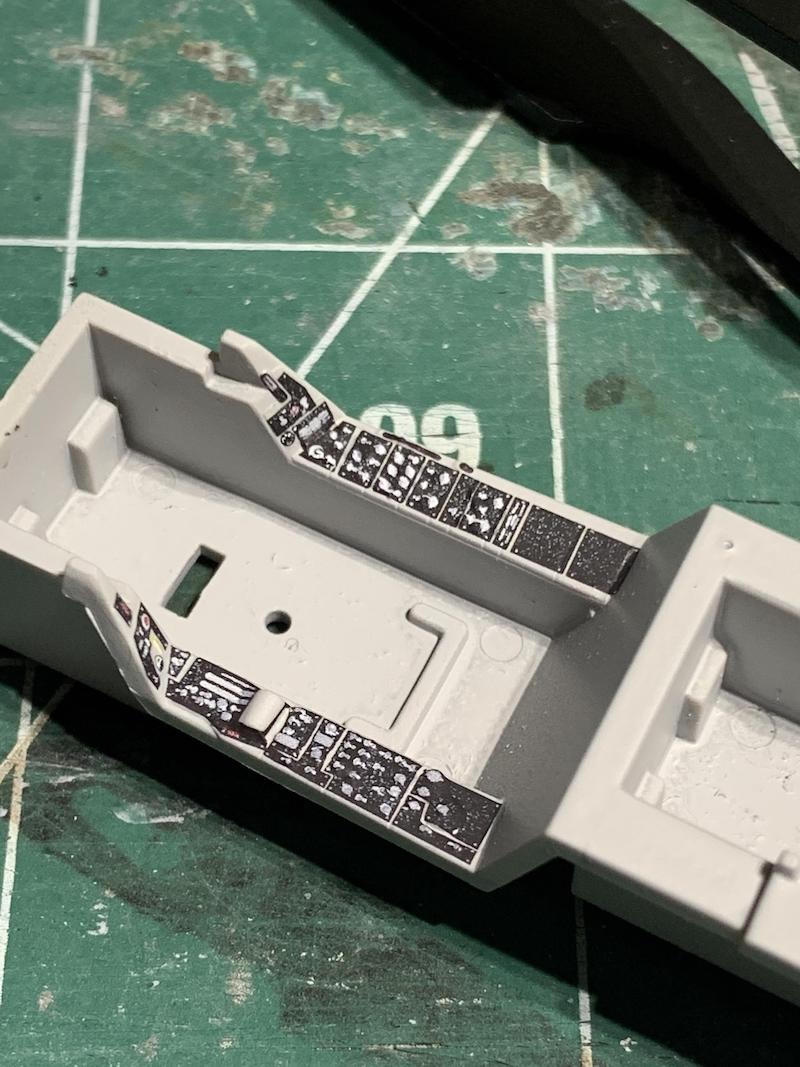 Furball FBD48075 F/A-18E/F/G Hornet Cockpit Detail Decals 1:48