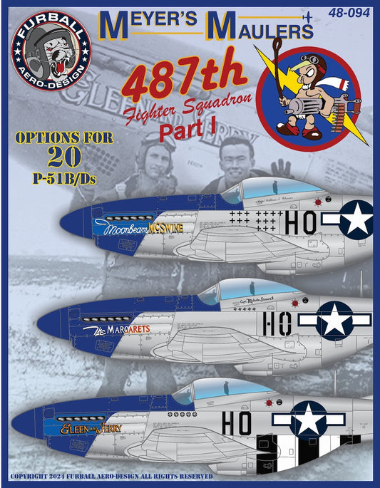 Furball Aero-Design FBD48094 1:48 "Meyers Maulers Part1"