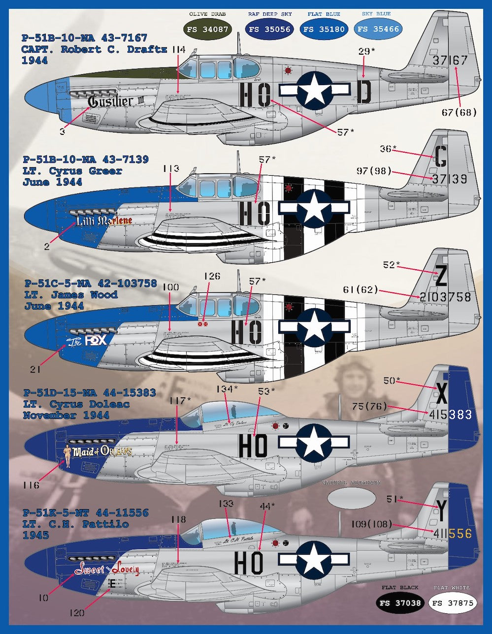 Furball Aero-Design FBD48095 1:48 "Meyers Maulers Part2"