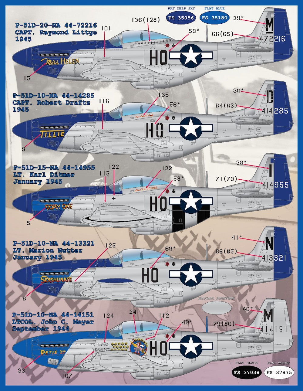 Furball Aero-Design FBD48095 1:48 "Meyers Maulers Part2"