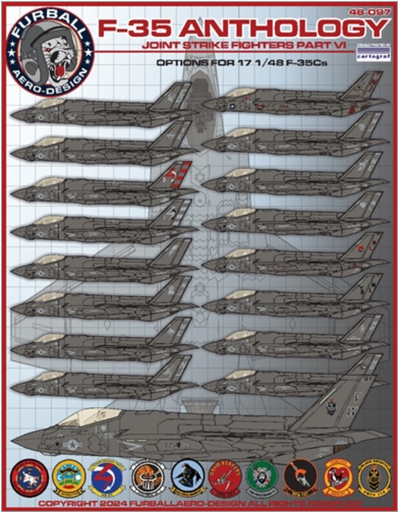 Furball Aero-Design FBD48097 1:48 Lockheed-Martin F-35 Anthology Part VI