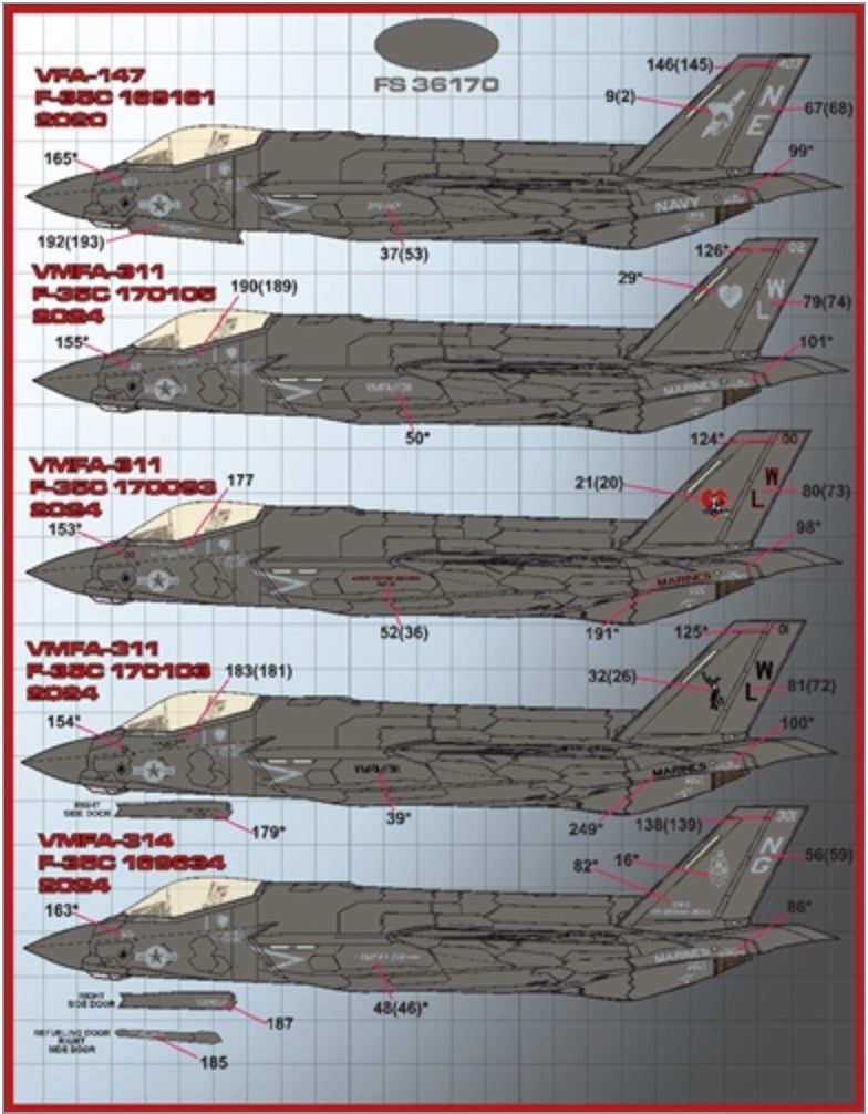 Furball Aero-Design FBD48097 1:48 Lockheed-Martin F-35 Anthology Part VI