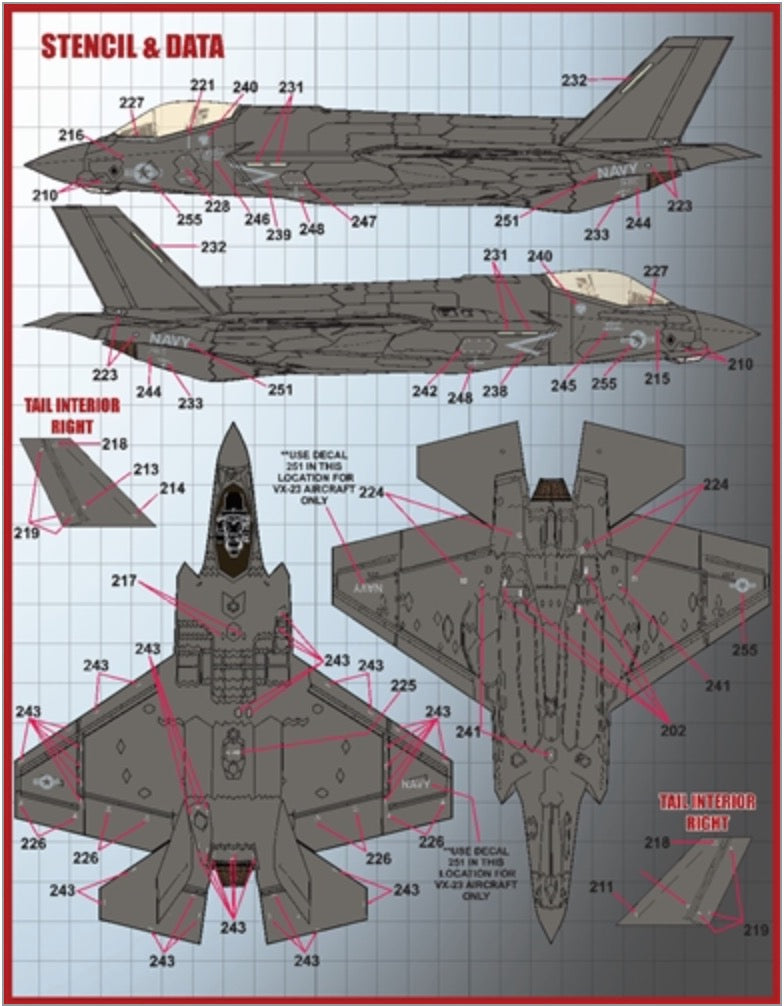 Furball Aero-Design FBD48097 1:48 Lockheed-Martin F-35 Anthology Part VI