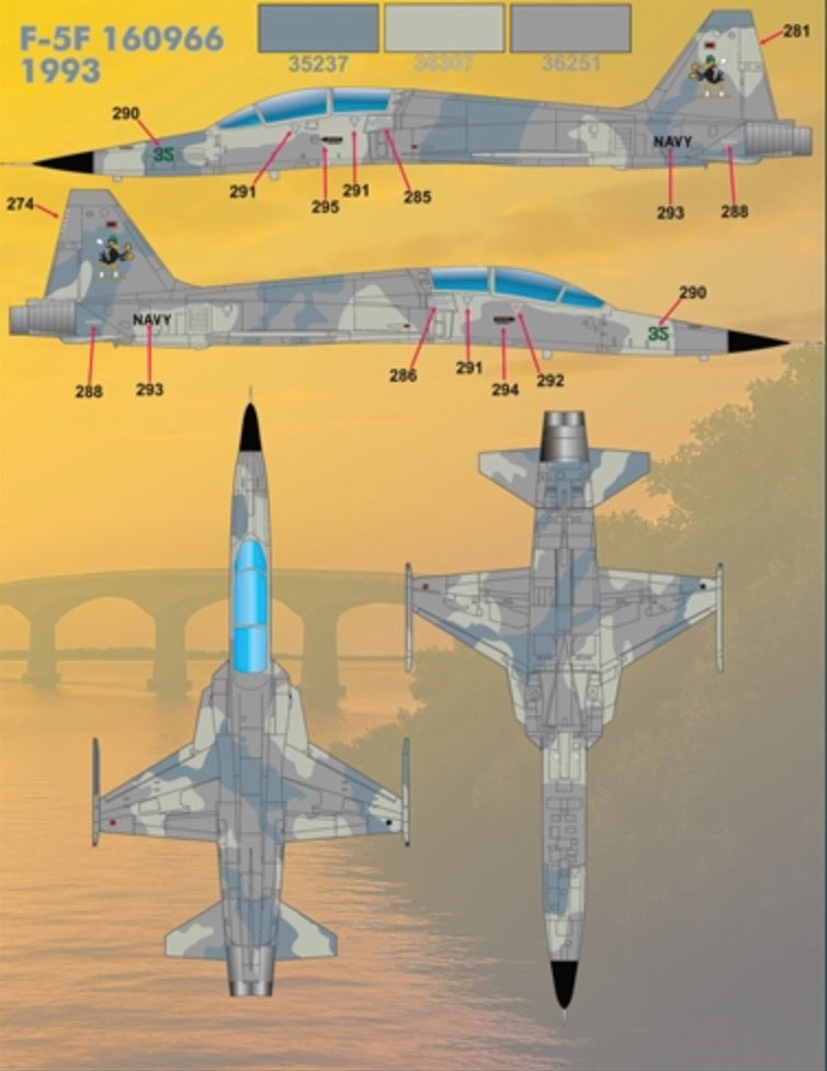 Furball FBD48099 Boca Chica Bandits VF-45 Adversary Decals 1:48