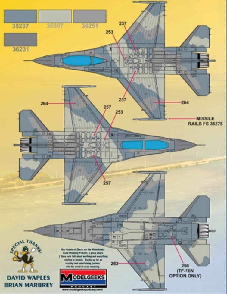 Furball FBD48099 Boca Chica Bandits VF-45 Adversary Decals 1:48