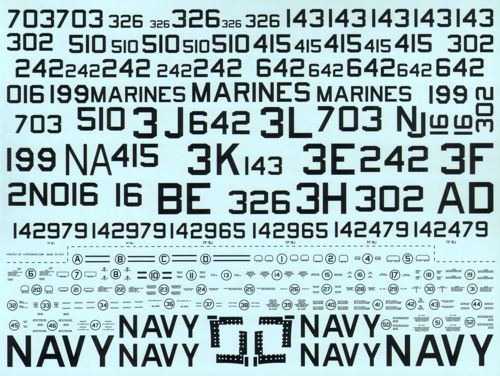 Furball FBDS4802 Colorful Cougar Trainers Decals 1:48