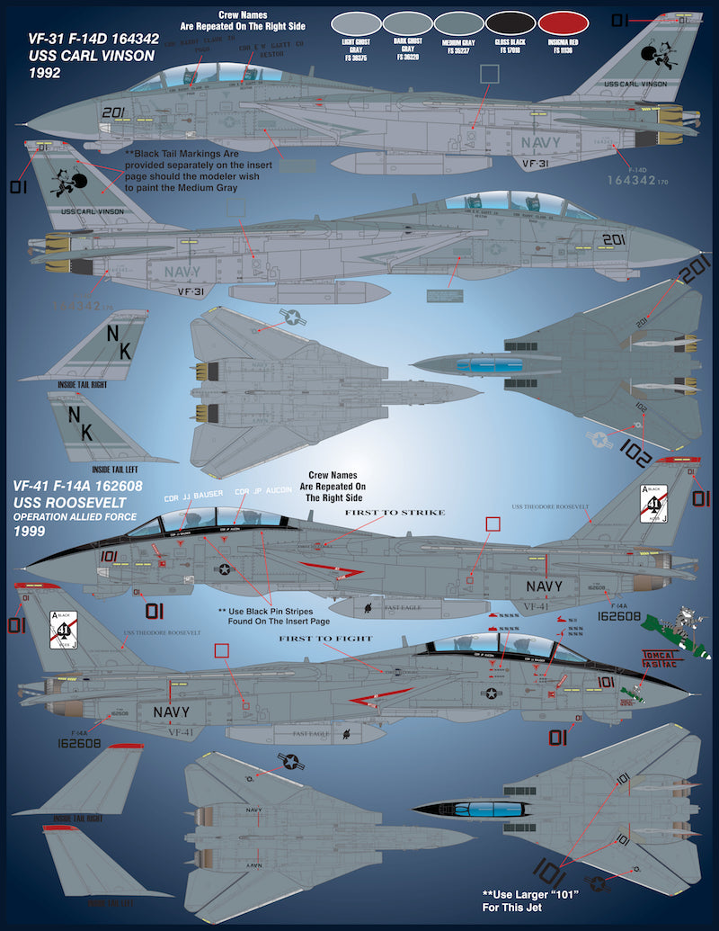 Furball Aero-Design FBDS4813 1:48 ' Colors and Markings of U.S