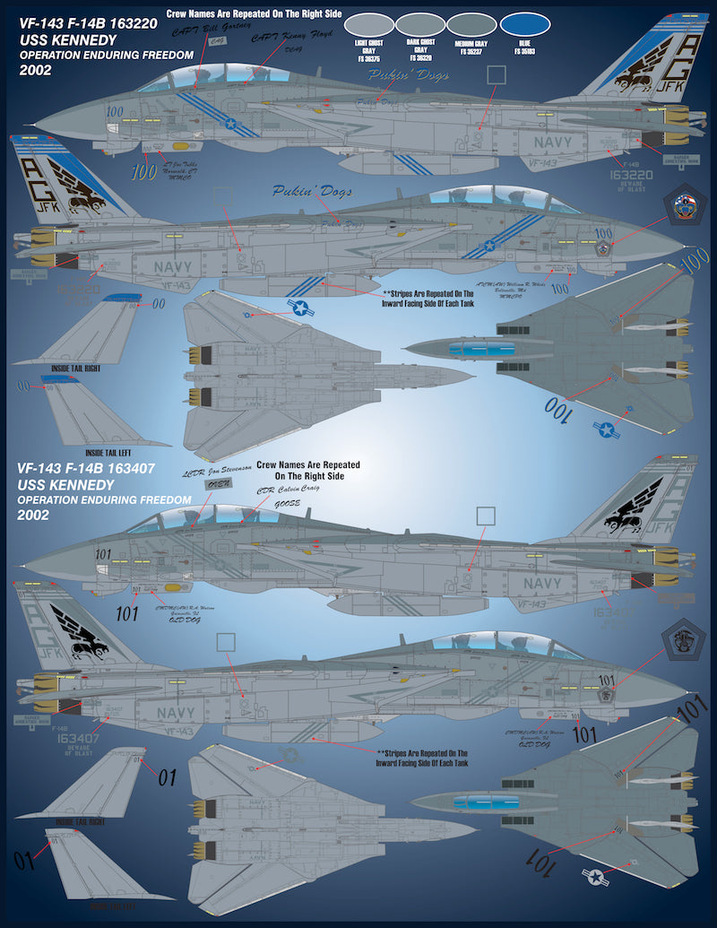 Furball Aero-Design FBDS4813 1:48 ' Colors and Markings of U.S