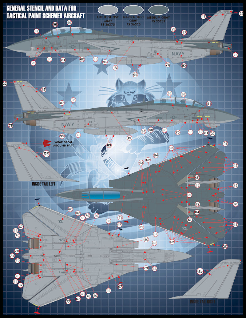 Furball Aero-Design FBDS4813 1:48 ' Colors and Markings of U.S