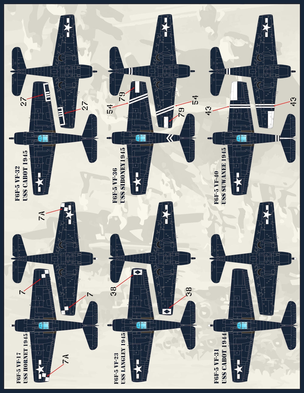 Furball Aero-Design FBDS4823 1:48 Grumman Hellcat