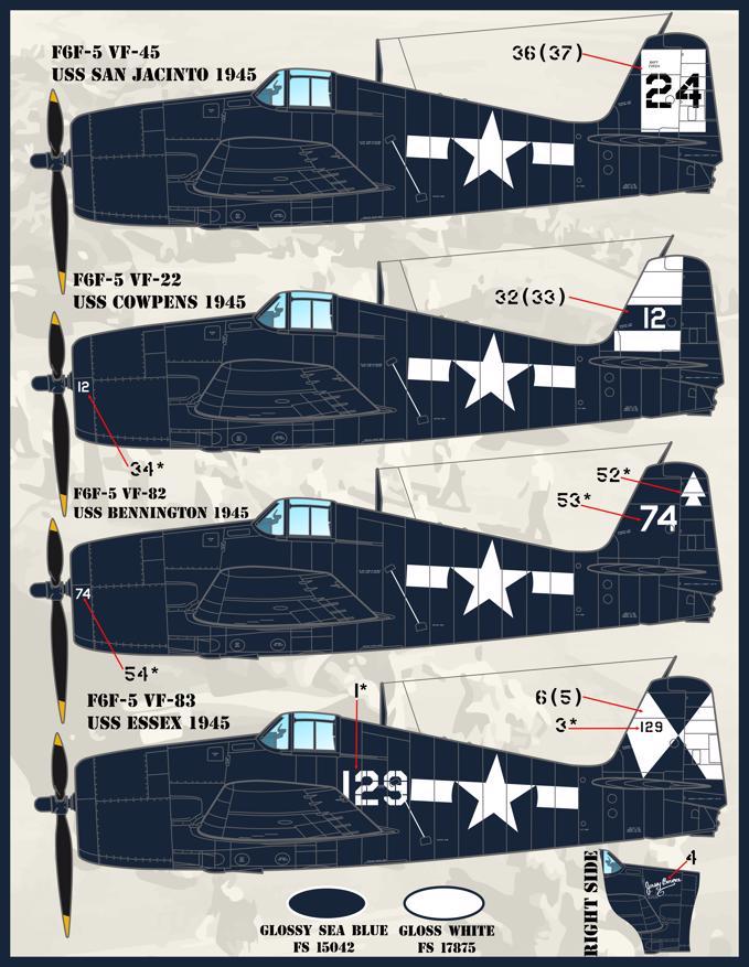 Furball Aero-Design FBDS4824 1:48 Grumman Hellcat