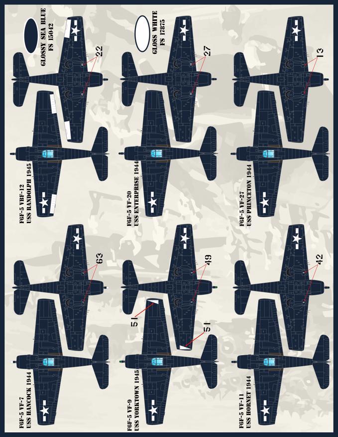 Furball Aero-Design FBDS4824 1:48 Grumman Hellcat