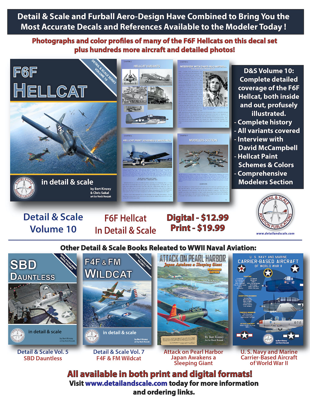 Furball Aero-Design FBDS4824 1:48 Grumman Hellcat