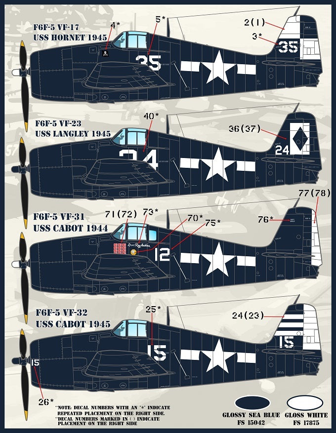 Furball Aero-Design FBDS7204 1:72 Grumman Hellcat