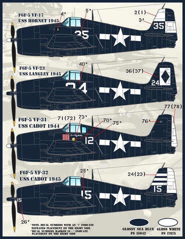 Furball Aero-Design FBDS7204 1:72 Grumman Hellcat