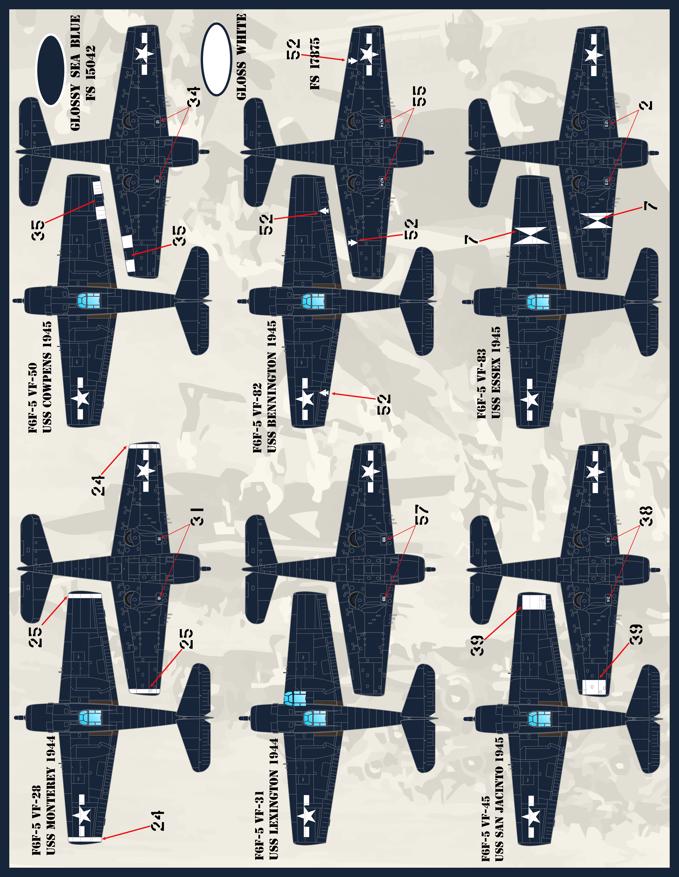 Furball Aero-Design FBDS7205 1:72 Grumman Hellcat