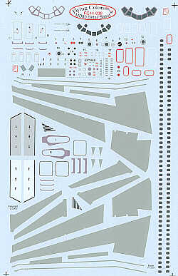 Flying Colors FC44038 1:144 McDonnell-Douglas MD-80 Detail sheet