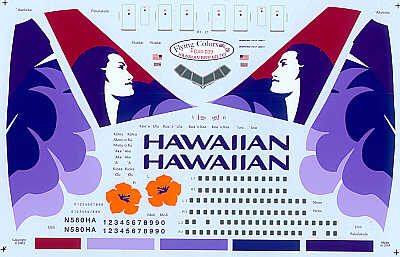 Flying Colors FC44039 1:144 Boeing 767 HAWAIIAN Airlines 2002 scheme